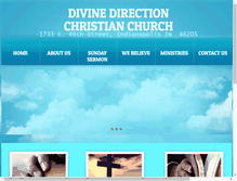 Tablet Screenshot of divinedirectioncc.org